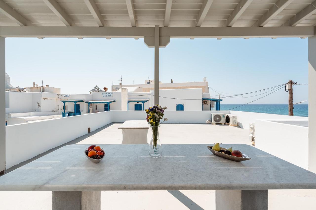 Celestial Seaview Apartments - Afroditi Naxos City ภายนอก รูปภาพ