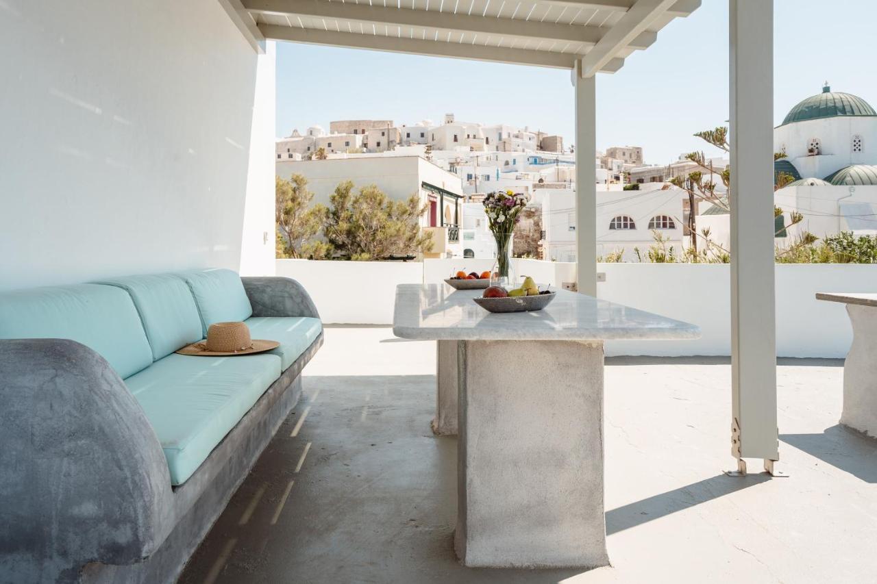 Celestial Seaview Apartments - Afroditi Naxos City ภายนอก รูปภาพ